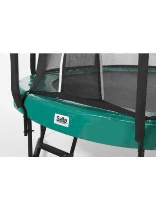 Батут із сіткою Salta First Class Зелений 427 см